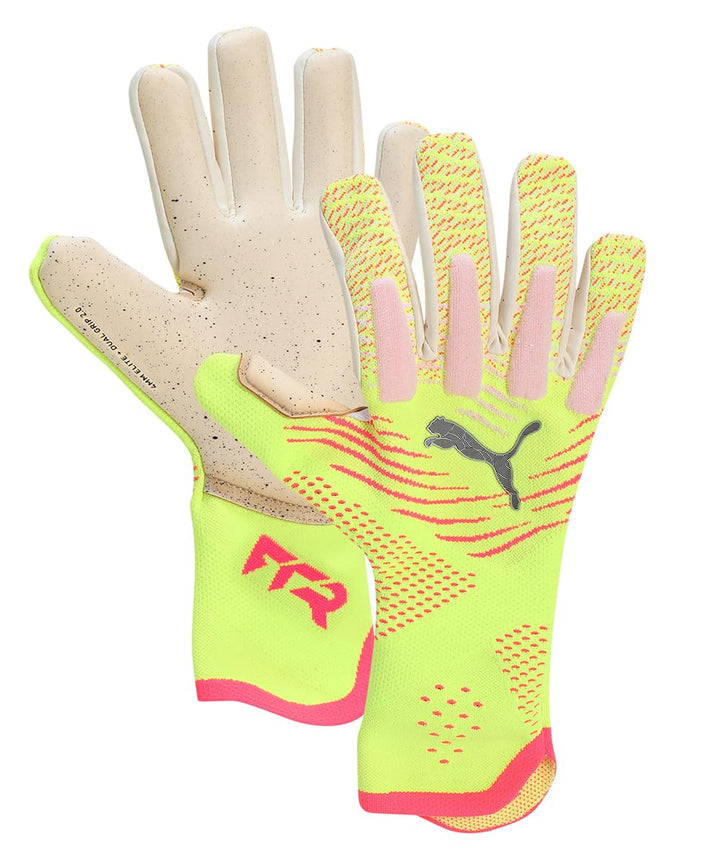 PUMA Future Ultimate Nc Torwarthandschuhe, 9 Gelb/Weiß
