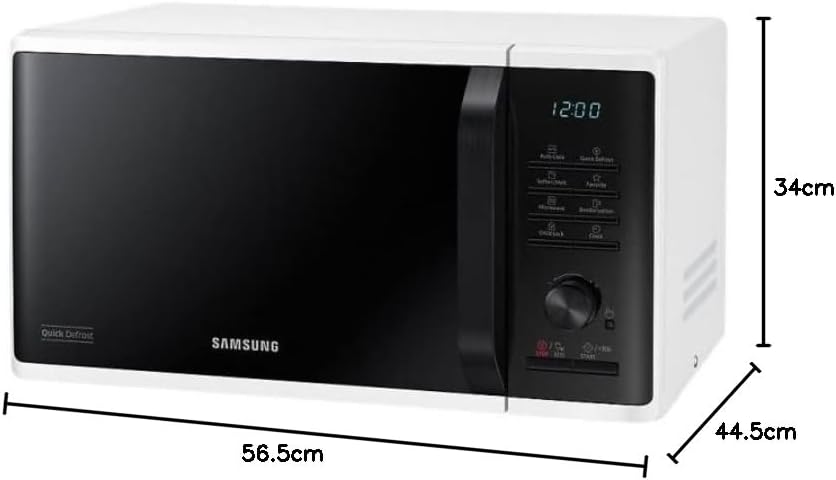 Samsung - MS23K3515AW – Mikrowelle 23 l, 800 W, Weiss