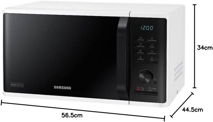 Samsung - MS23K3515AW – Mikrowelle 23 l, 800 W, Weiss