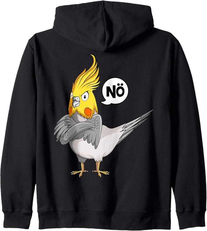 Nymphensittich Nö Vogel Papagei Kapuzenjacke