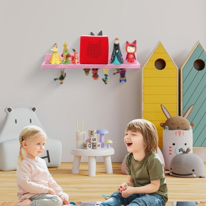 Für Tonies Figuren Regal Magnetisch,für Toniebox Aufbewahrung und Display Regal (für 36 Figuren),Wan