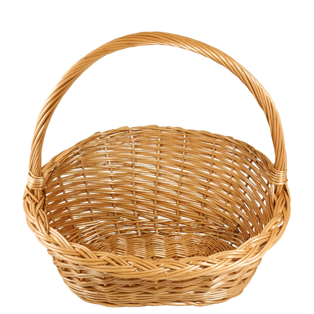 EDESMA Geschenkkorb Weidenkorb Präsentkorb/Grösse 2 (38 x 30 x 34 cm) 38 x 30 x 34 cm - Grösse 2