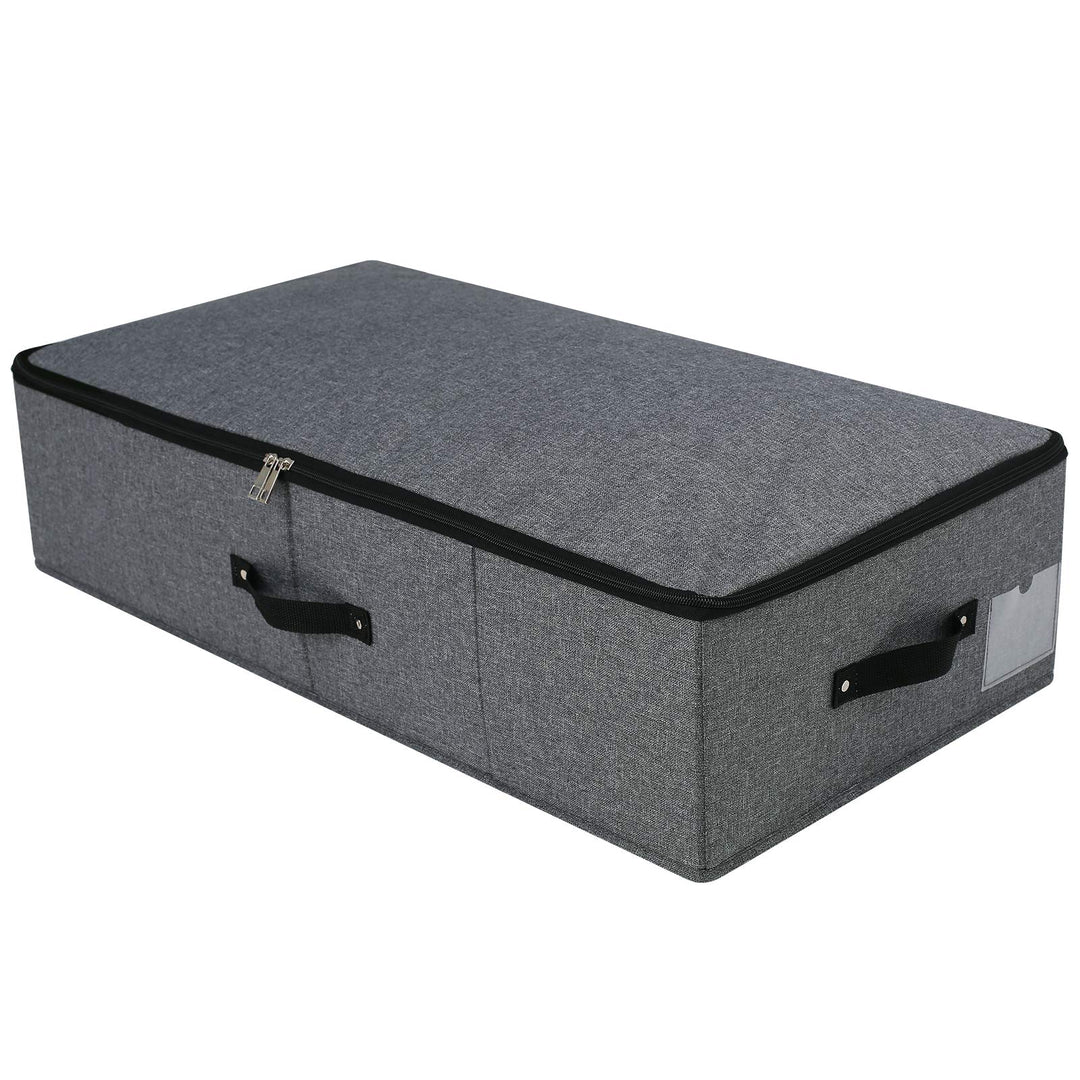 iwill CREATE PRO 75 * 38 * 18 cm, Starre Aufbewahrungsbehälter für Kleidungsstücke unter dem Bett, z