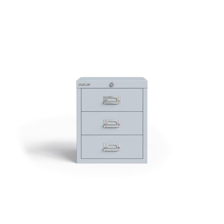 BISLEY MultiDrawer, LA123, DIN A4, 3 Schubladen, 645 lichtgrau, Metall, Lichtgrau