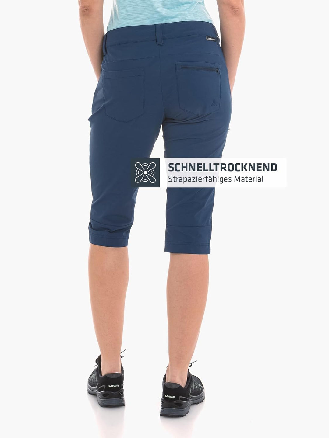 Schöffel Damen Caracas2 Hose Wanderhose Trekkinghose 34 Dress Blues, 34 Dress Blues