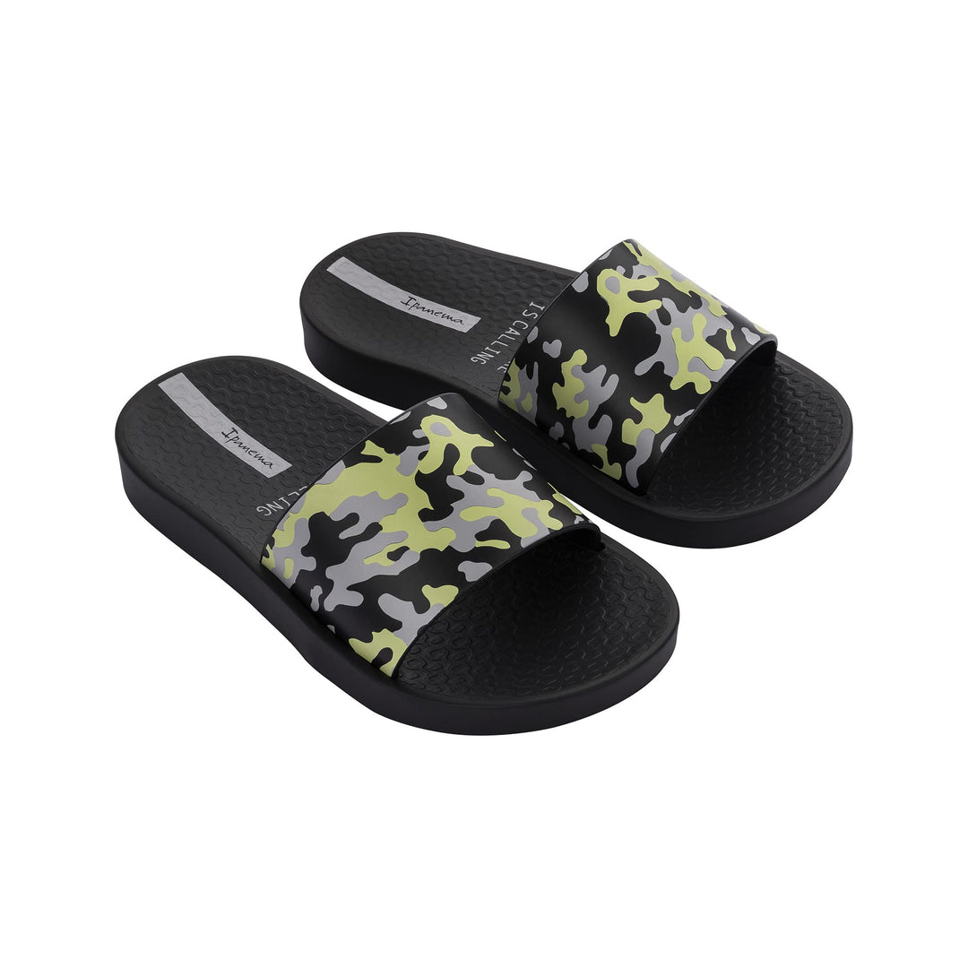 Ipanema Unisex Kinder Ipanema Urban IV Slide KidsIPANEMA URBAN IV SLIDE KIDS 28.5 EU Black Grey Gree