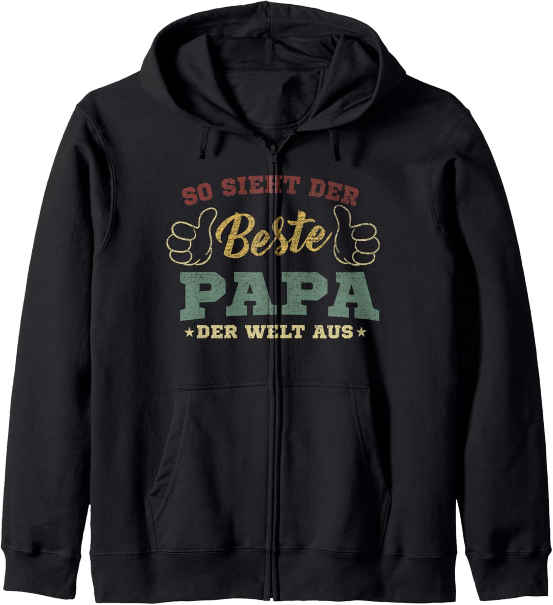 So Sieht Der Beste Papa Der Welt Aus Vatertag Kapuzenjacke