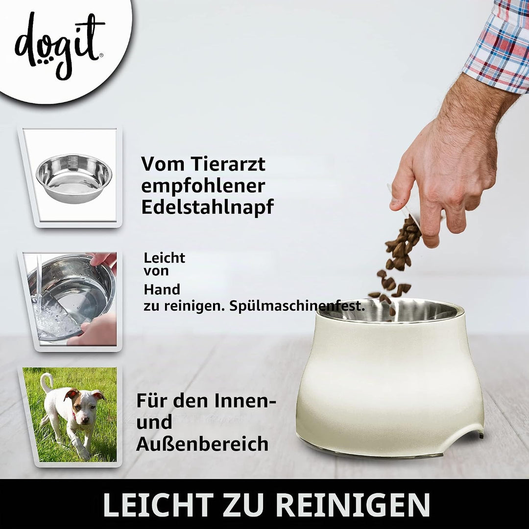 Hagen dogit Erhöhter Napf, 2-in-1 weiss, wei&amp;