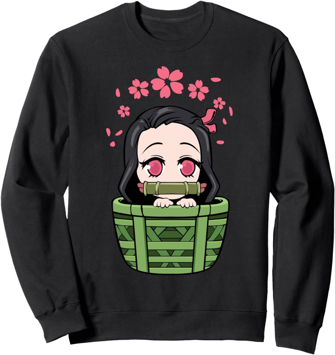 Vaporwave Aesthetic Sad Anime Japanese Animation Lover Girl Sweatshirt