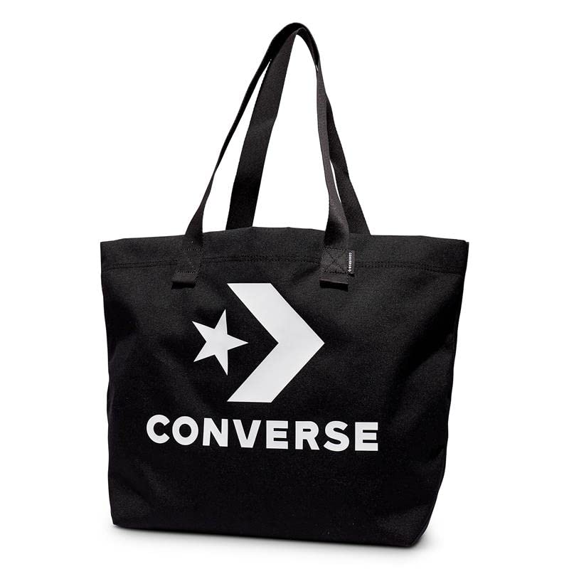 CONVERSE 10024675-A01 Star Chevron Tote Bag Unisex Schwarz