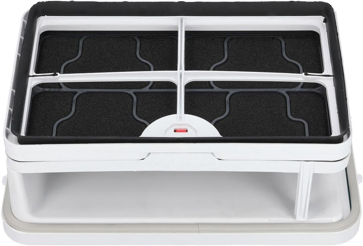 easyPART Kompatibel/Ersatz für Beko 2973950200 Halterung mit Filter für Kondensmodul in Trockner