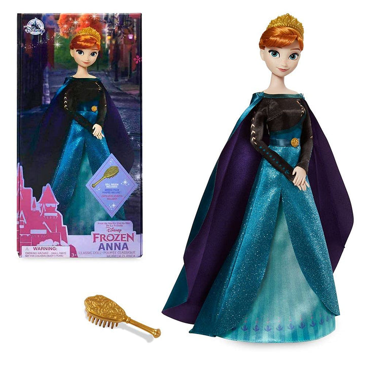 Disney Anna Classic Doll – Frozen 2 – 11 ½ Inches Deluxe, Deluxe