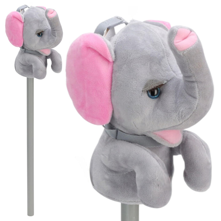 MIJOMA Hobby Horse – Steckenpferd aus weichem Plüsch – Ideal für Hobby Horsing &amp; Rollenspiele – Hoch