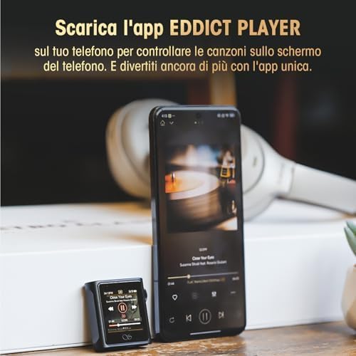 SHANLING M0s Hi-Fi-MP3-Player, Mini-DAC,AMP HD-Touchscreen, Bluetooth 5.0, unterstützt verlustfreien