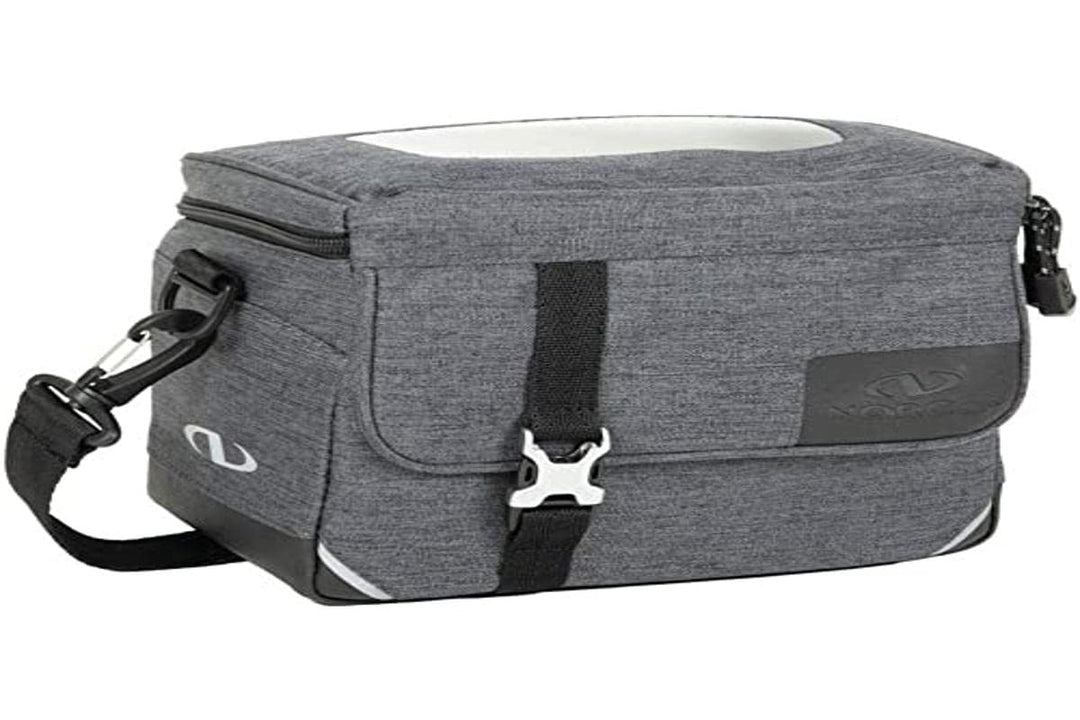 Norco Unisex – Erwachsene Glenbar Lenkertasche, grau 5 l Grau, 5 l Grau