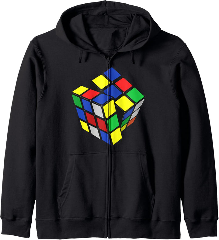 Zauberwürfel. Kapuzenjacke