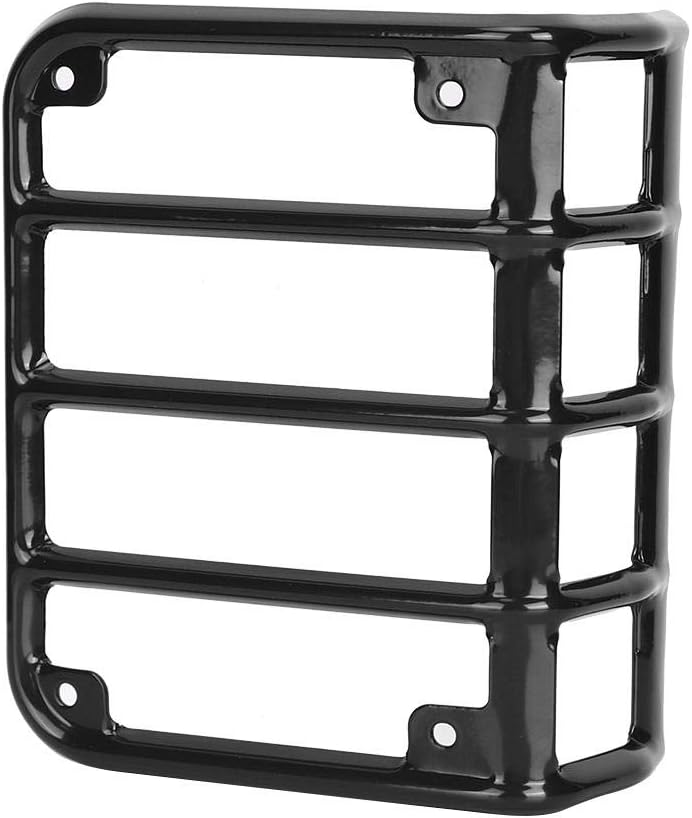 Rücklichtabdeckung, Qiilu Paar Rücklicht Rücklicht Lampenabdeckung Schutzfolie Passend für Jeep Wran