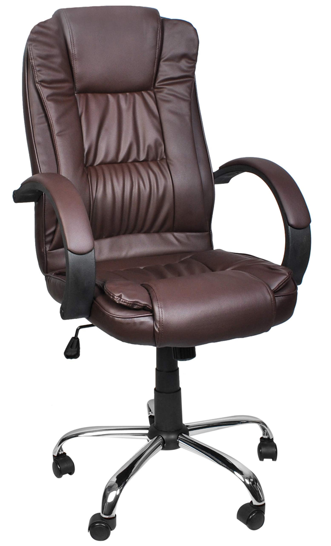 MALATEC Bequeme Bürostuhl Chefsessel Drehstuhl Ergonomischer Schreibtischstuhl mit Kunstlederbezug S