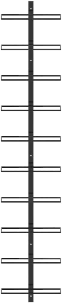 vidaXL Wand Weinregal für 10 Flaschen Flaschenregal Flaschenhalter Wandregal Hängeregal Flaschenstän