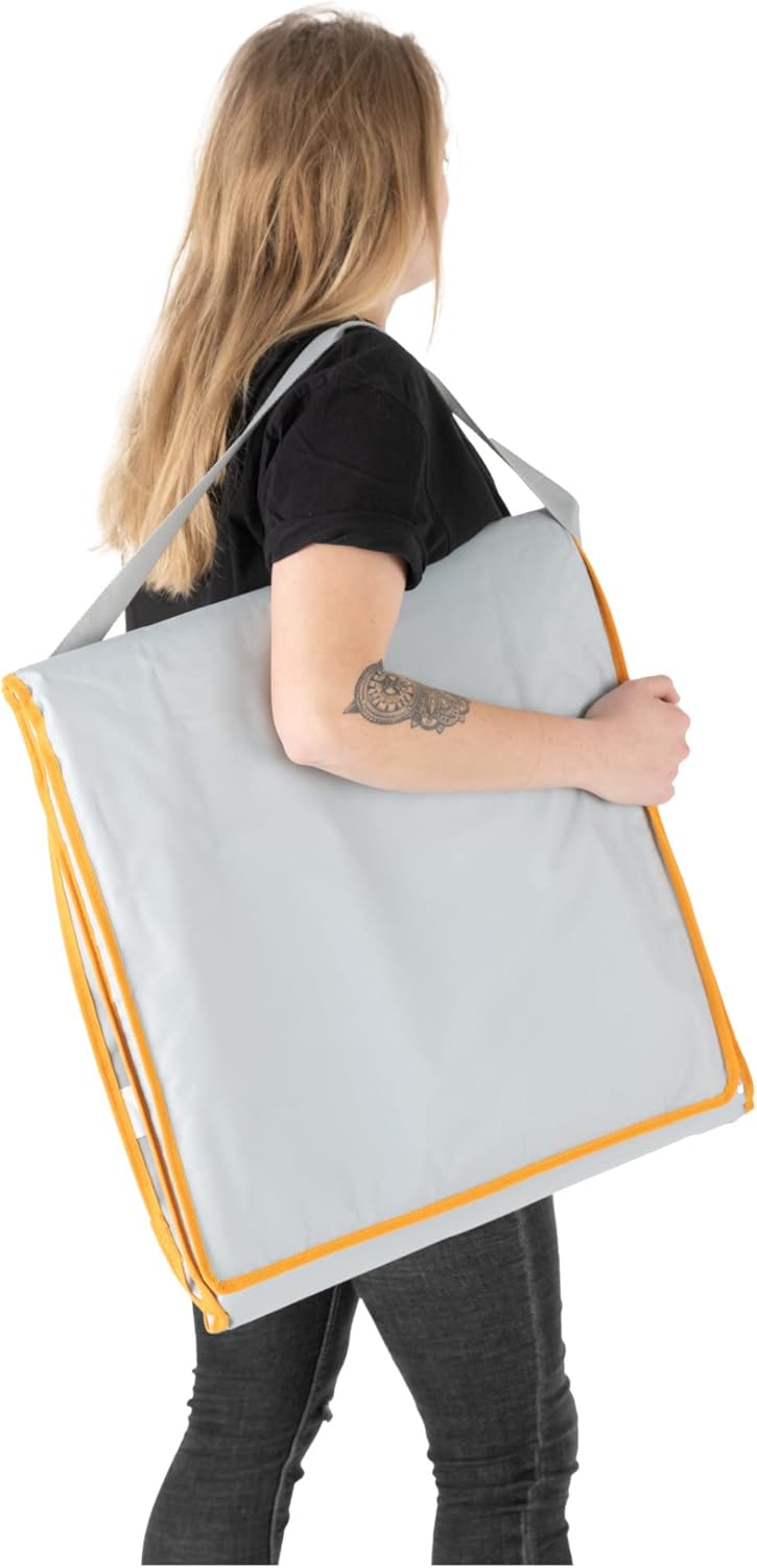Stagecaptain Beachmatte “Layla” 2X Set - Gepolsterte Strandmatten mit Kopfkissen - Verstellbare Rück