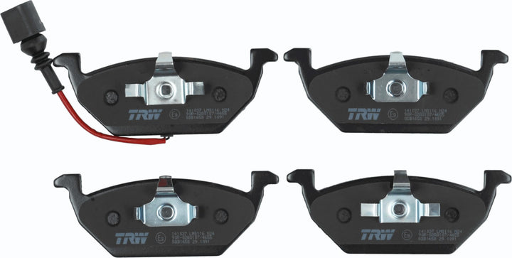 TRW GDB1658 Bremsbelagsatz, Vorerseite, 4 Stück