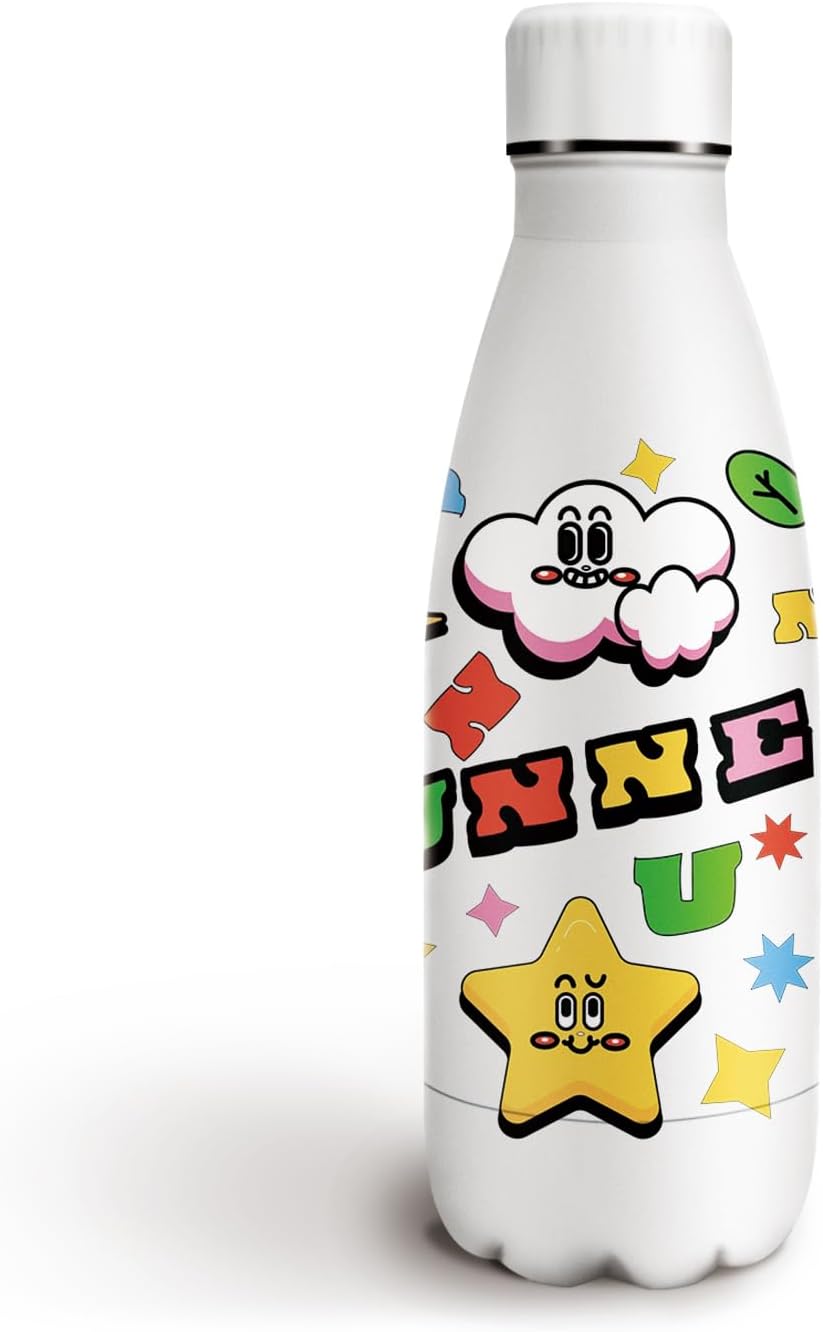 Grsta Trinkflasche Kinder, Thermosflasche 350 ml, Trinkflasche Kinder Auslaufsicher, Trinkflasche Ki