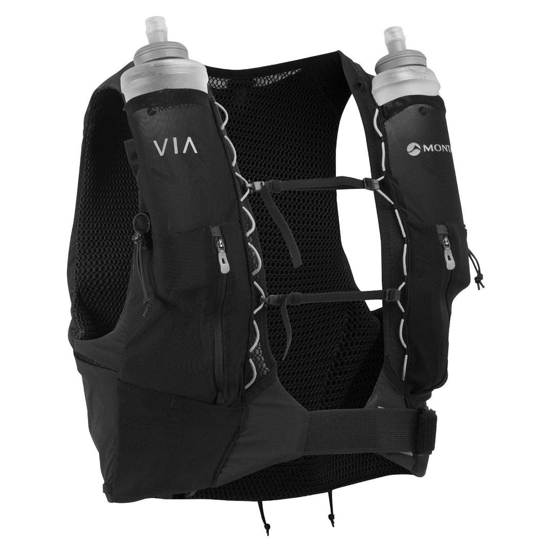 Montane Gecko VP 5 Laufen Pack Schwarz L, Schwarz L