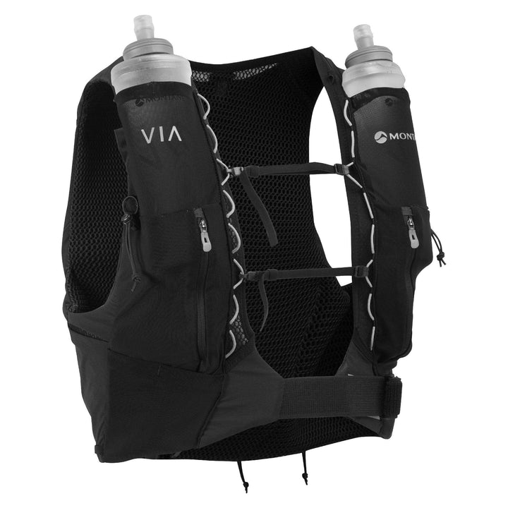 Montane Gecko VP 5 Laufen Pack Schwarz L, Schwarz L