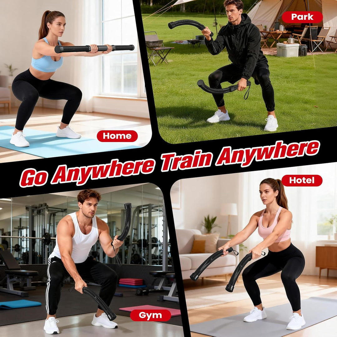 RELIFE REBUILD YOUR LIFE Trainingsseile 2-in-1 Battle Rope ohne Seil fur Heimfitnessstudio leises Se