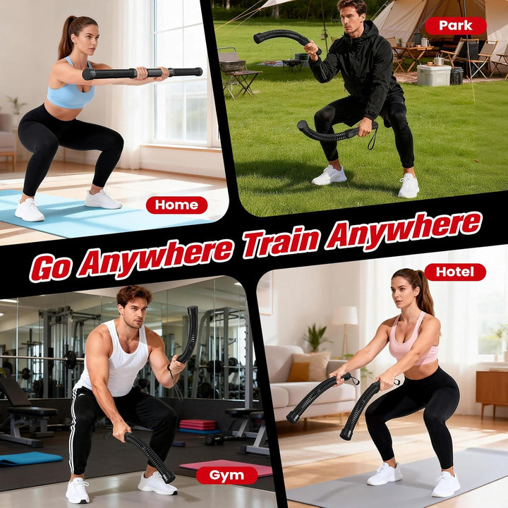 RELIFE REBUILD YOUR LIFE Trainingsseile 2-in-1 Battle Rope ohne Seil fur Heimfitnessstudio leises Se