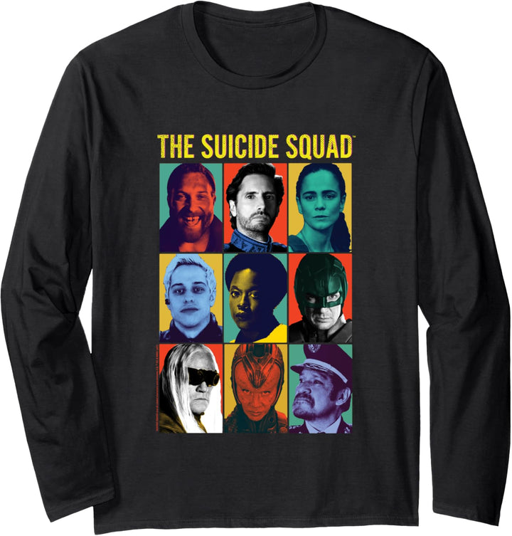 The Suicide Squad Squad Tiles Langarmshirt