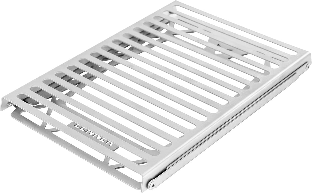 FENNEK TITAN Klapprost | extrem leicht und kompakt | zum Grillen über Hobos, Campingkocher, Feuerste