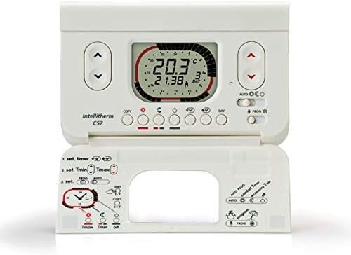 Fantini Cosmi cC58 N Thermostat, C57 Wöchentlich Bianco, Wöchentlich Bianco