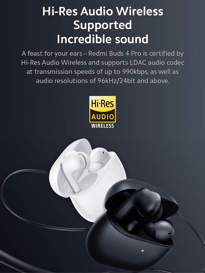 Xiaomi Redmi Buds 4 Pro Headset True Wireless Stereo (TWS) In-Ear Calls/Music Bluetooth White