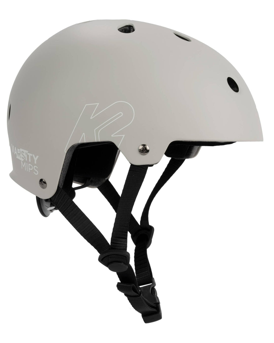 K2 Skates VARSITY MIPS Helm, Inline Skate Helm, Fahrradhelm, Skateboard Helm M (55 - 58 cm) Weiss, M