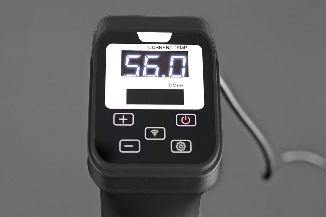 CASO SV 1200 Pro Smart - Sous Vide Garer - Präzise Temperaturregelung bis 90 °C in 0,5°C Schritten,