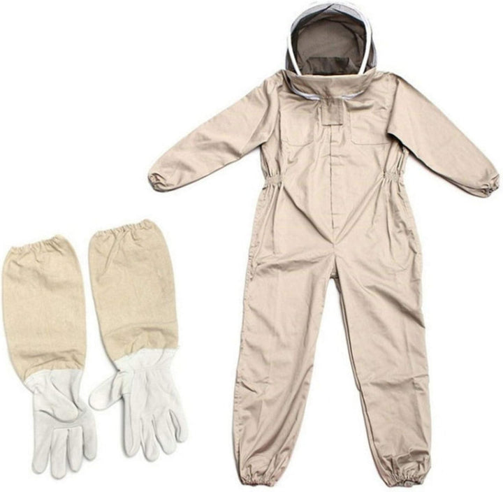 Imkeranzug, professionelles Imker-Kostü , mit Handschuhen & Schutzvorrichtung, Bienenzuchtanzug für
