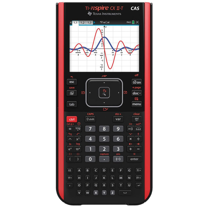 TI-Nspire CX II-T CAS Grafikrechner - Farbdisplay