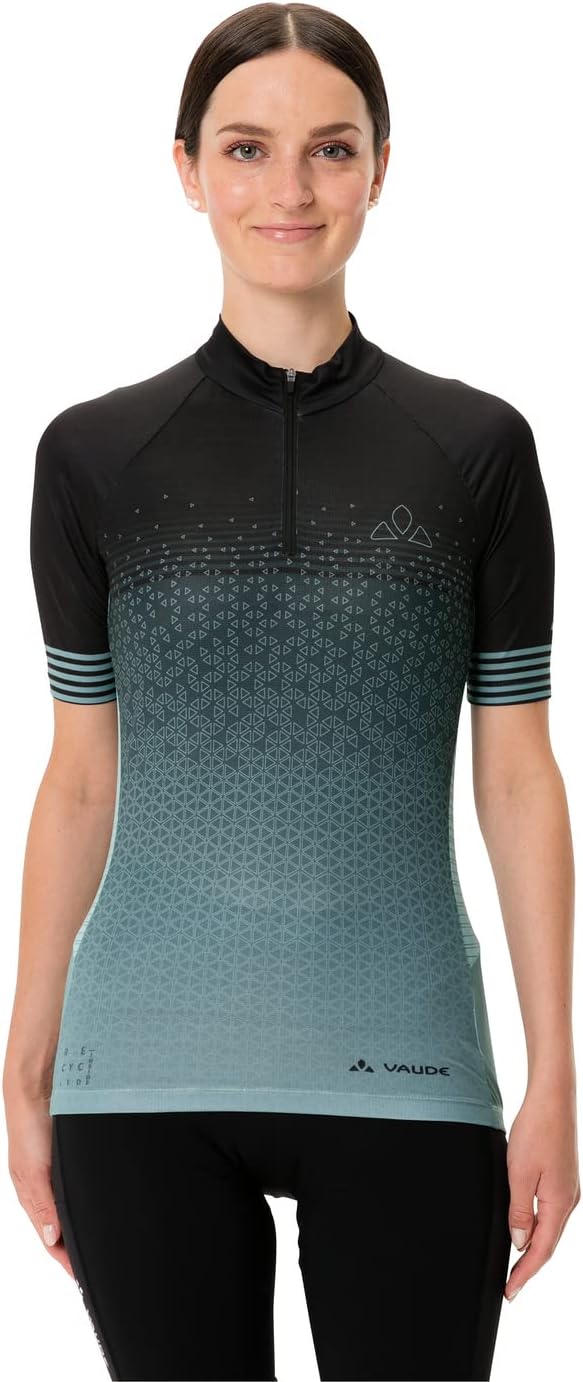 Vaude Damen Women's Posta Hz Tricot Trikot 38 Schwarz, 38 Schwarz
