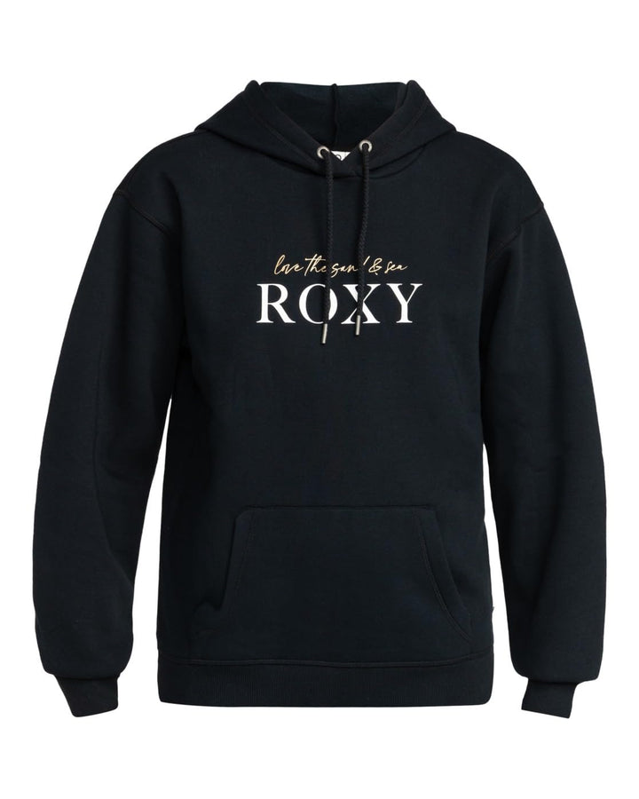 Roxy Damen Surf Stoked Hoodie Brushed Pullover (1er Pack) XS Anthracite, XS Anthracite