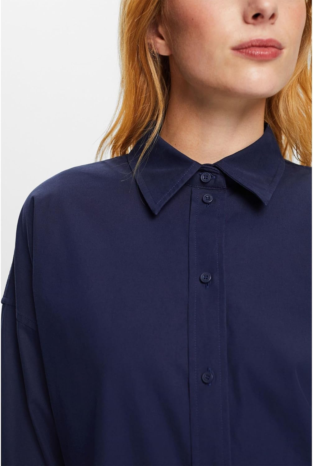 ESPRIT Oversize-Hemdbluse XXS Dark Blue, XXS Dark Blue