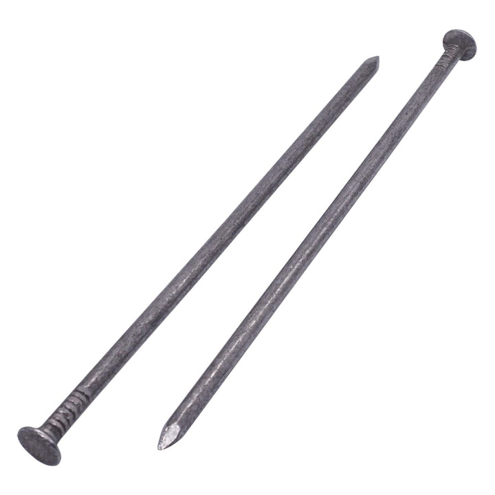 Marcopol (30 Stück) Kohlenstoffstahl 6,0 x 200 mm Konstruktionsnägel Flachrundkopf Mehrzweck Common