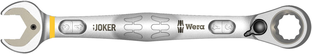 Wera Joker Switch Maul-Ringratschen-Schlüssel, zöllig, umschaltbar, 3/4 Zoll x 246 mm, Gelb, 0502008