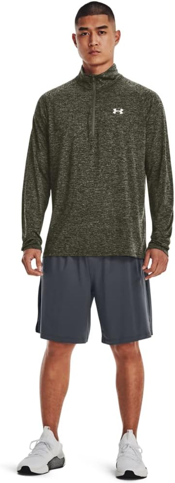 Under Armour Herren Tech 2.0 1/2 Zip Warmup Tops (1er Pack) L Marine Od Green, L Marine Od Green