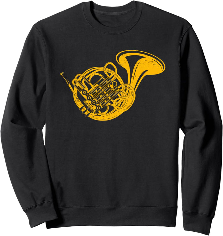 French Horn Player Instrument Music Lover Sweatshirt