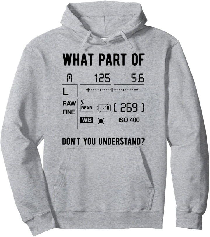 Lustiges Fotografen Kamera Setup Objektiv Fotograf Foto Pullover Hoodie