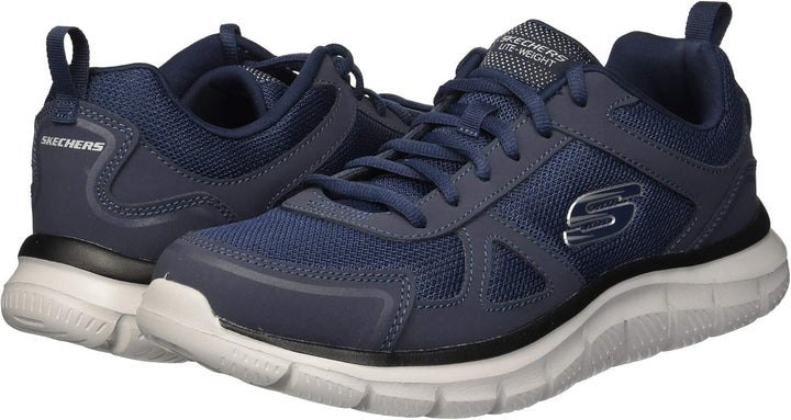 Skechers Herren Track Scloric Turnschuhe 40 EU Weit Navy Nvy, 40 EU Weit Navy Nvy
