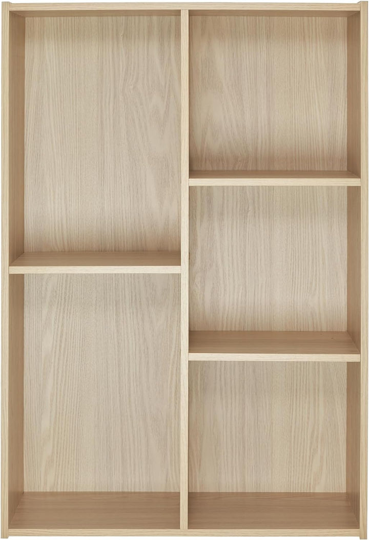 Iris Ohyama, Bücherregal, Regale mit 5 Fächern, Bücherregal, Trennwand, Display, Wohnzimmer, Schlafz