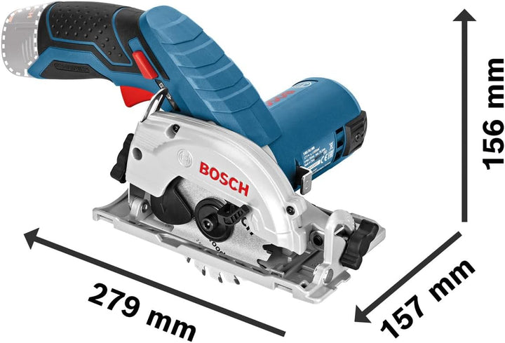 Bosch Professional 12V System Akku Kreissäge GKS 12V-26 (Sägeblatt-Ø: 85 mm, ohne Akkus und Ladegerä