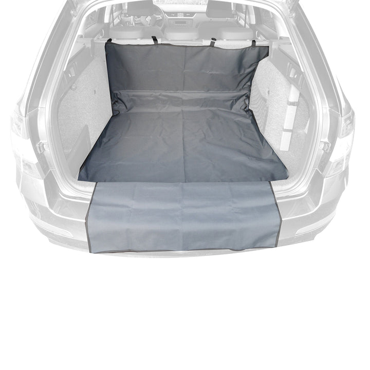 LANCO Automotive Premium Kofferraummatte 2-Teilig | LI-8911 | Multifunktional | Ca. 145 x 115 cm + 7